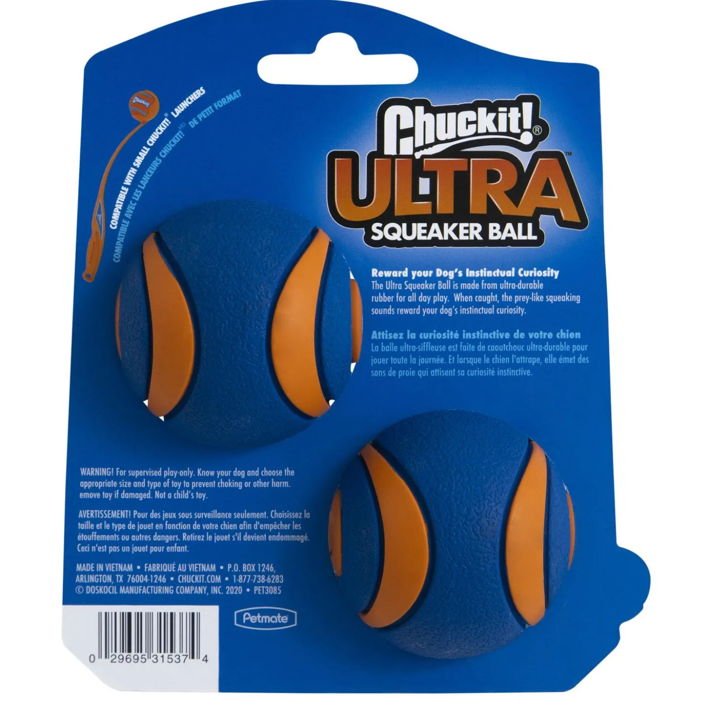 Ultra Squeaker Ball Dog Toy