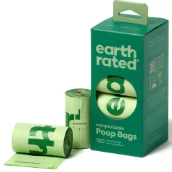 Unscented Certified Compostable Dog Poop Bags