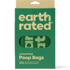 Unscented Easy-Tie Leak-Handles Dog Poop Bags