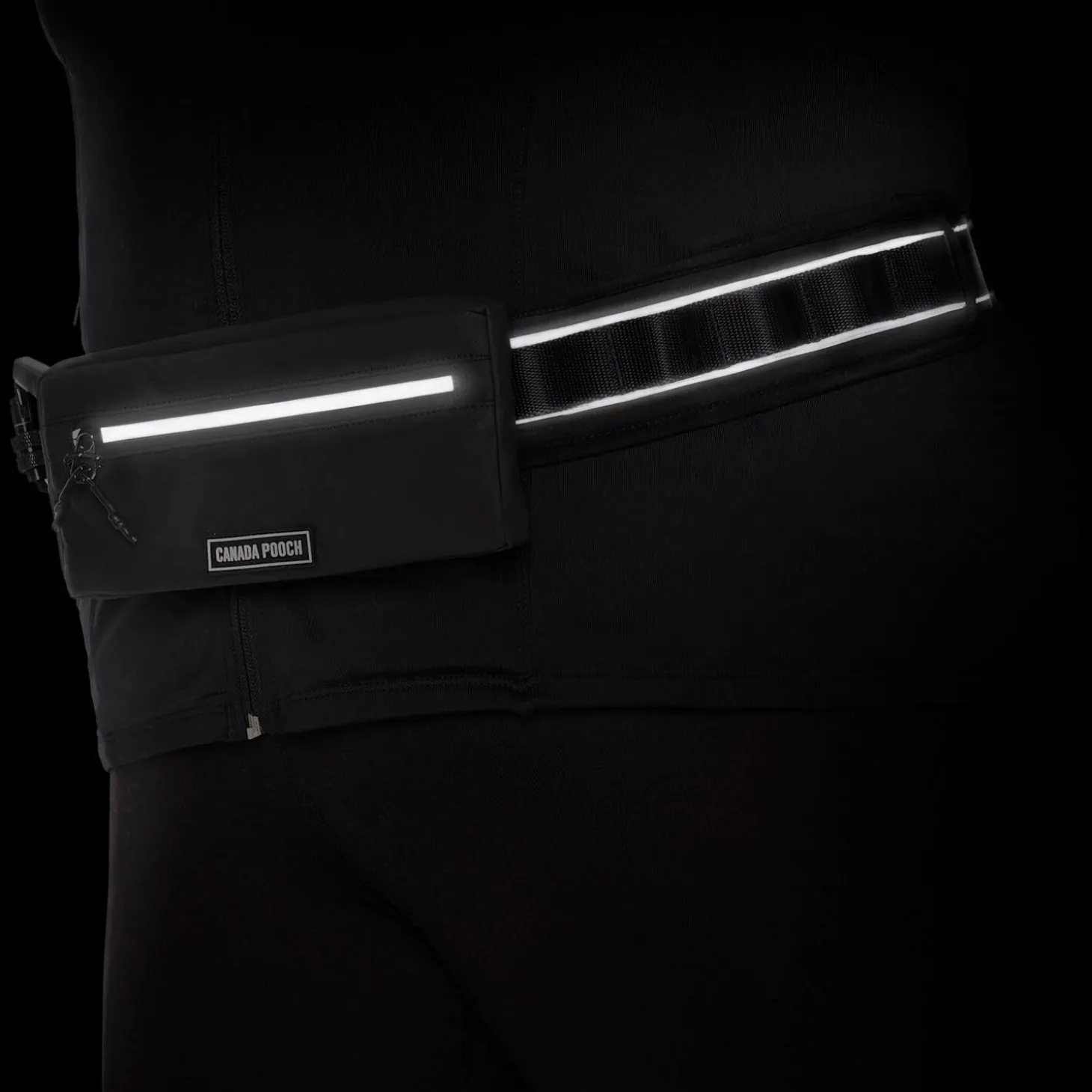 Utility Black Hands-Free Walking Belt