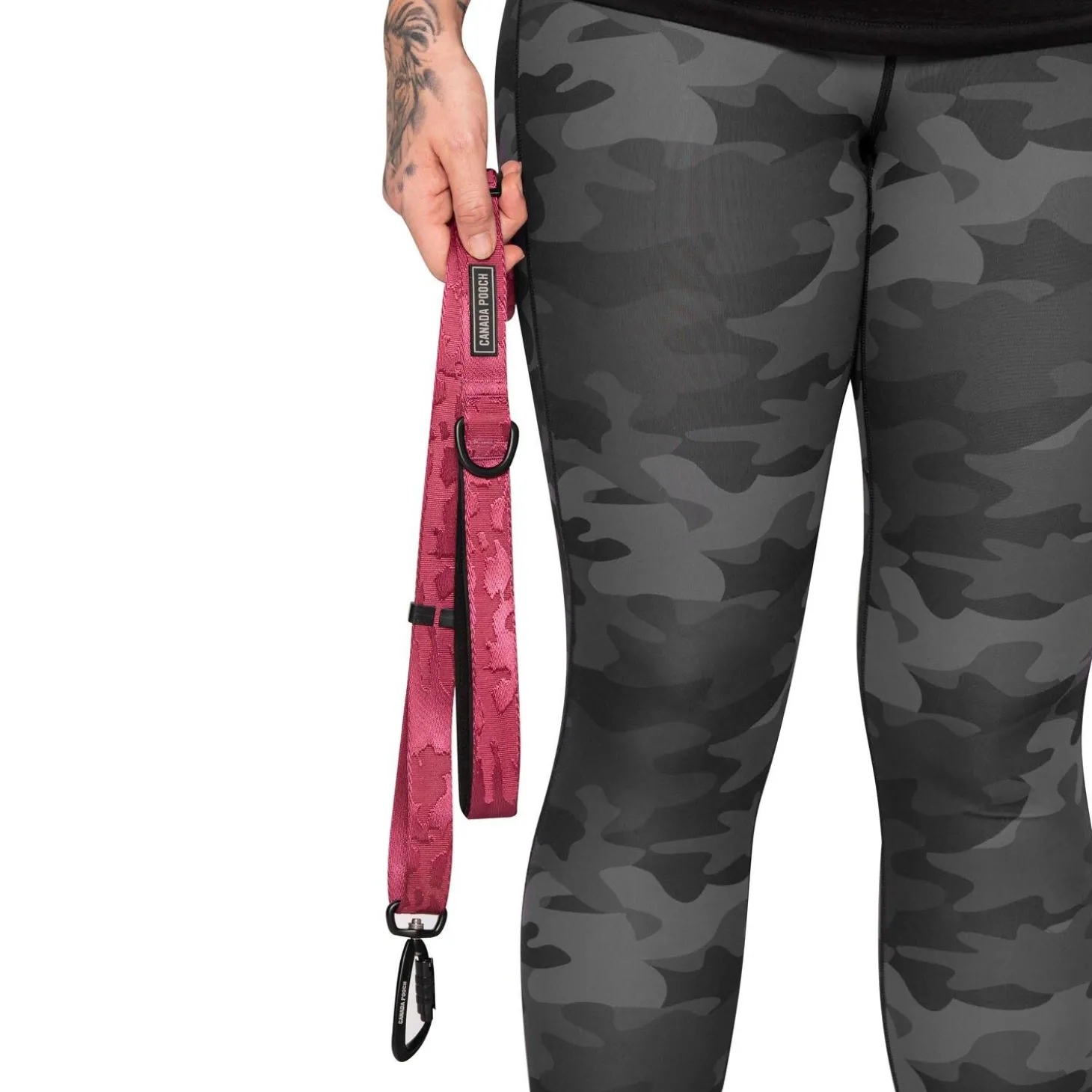 Utility Purple Camo Dog Leash