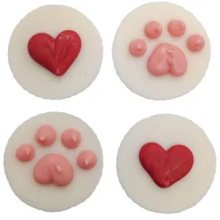 Valentine's Peanut Butter Cups Dog Treat