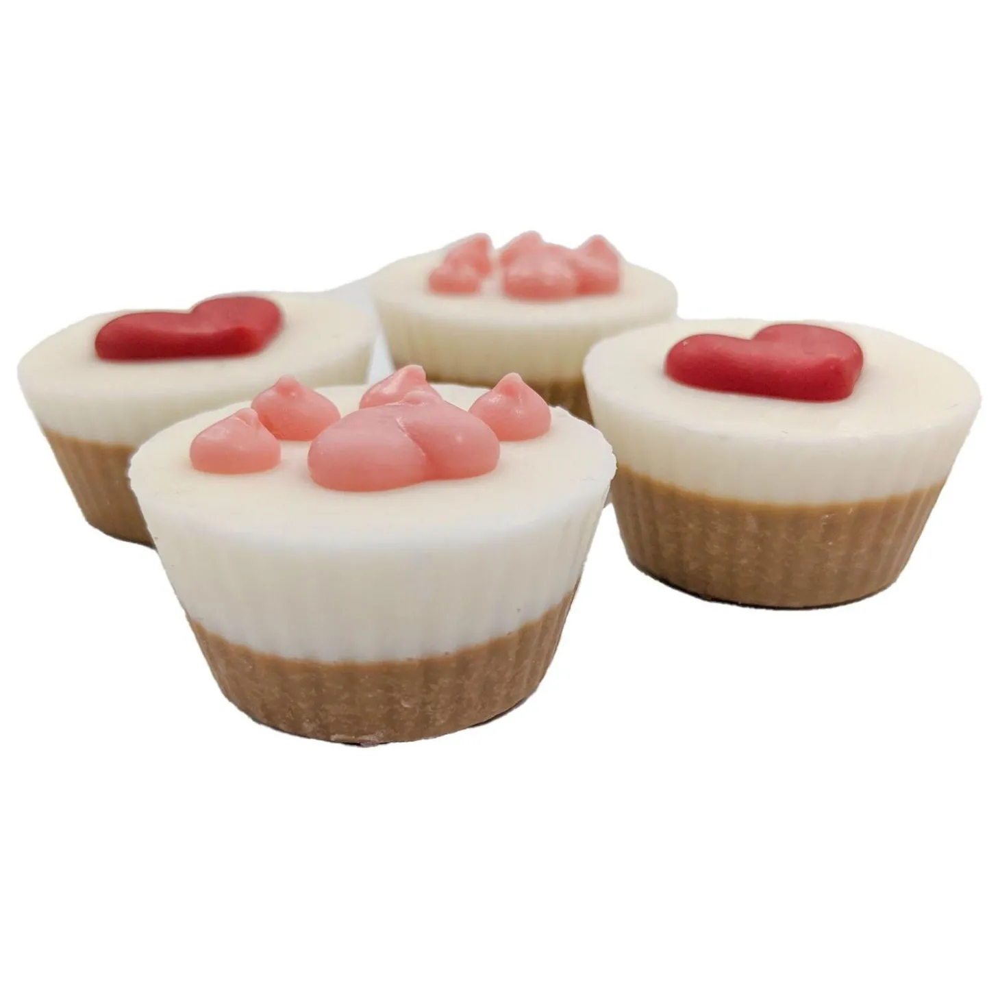 Valentine's Peanut Butter Cups Dog Treat