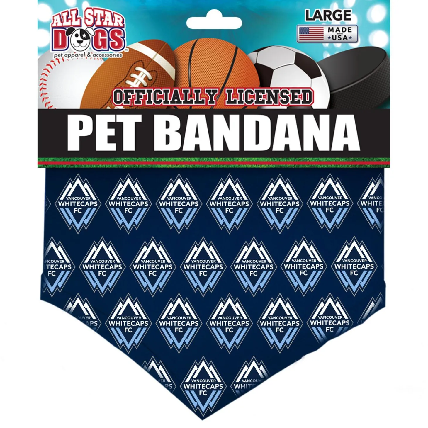 Vancouver Whitecaps FC Pet Bandana