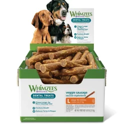Veggie Sausage Large Chew Dog Treat