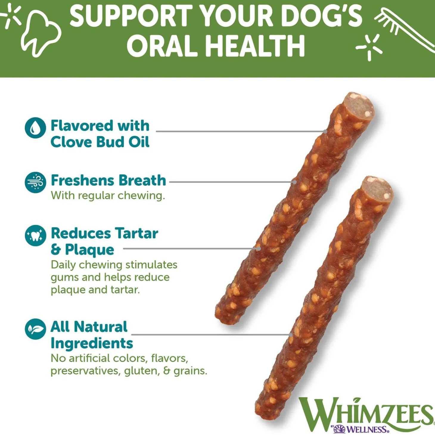 Veggie Sausage Large Chew Dog Treat