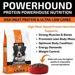 VFS POWERHOUND Cage Free Turkey & Chicken Dog Food