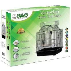 Victorian Open Top Bird Cage