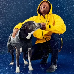 Visibility Dark Raincoat