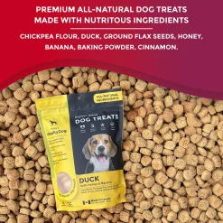 VitalityDog Duck with Honey & Banana Dog Treats