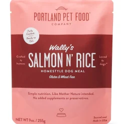 Wally's Salmon & Rice Homestyle Dog Food