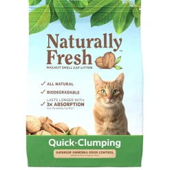 Walnut Shell Quick-Clumping Cat Litter