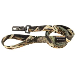 Water and Woods Camo Patterned Dog Leash 1in Brown
