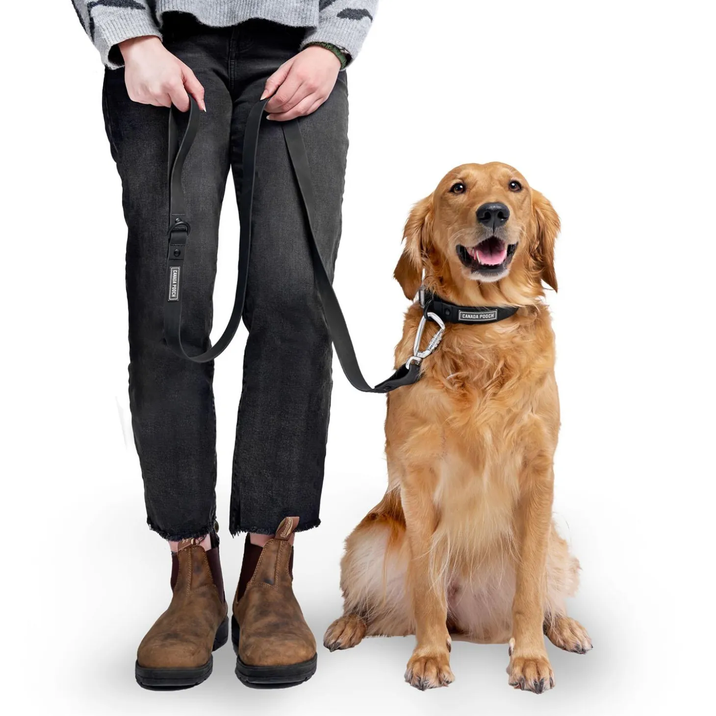 Waterproof Black Dog Leash