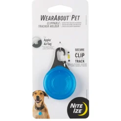 WearAbout Blue Clippable Tracker Holder