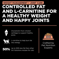 Weight Management + Joint Care Grain-Free Salmon Recipe Adult Cat Food