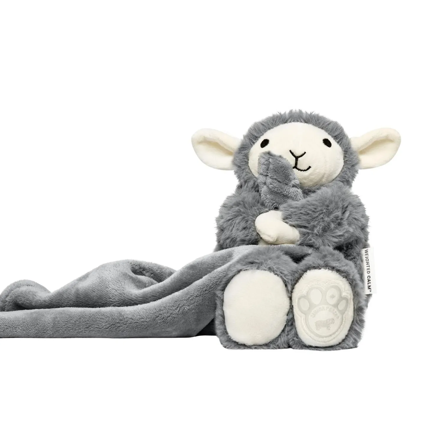 Weighted Grey Dog Toy