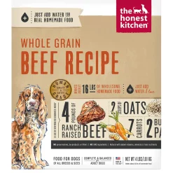 Whole Grain Beef Recipe Dog Food