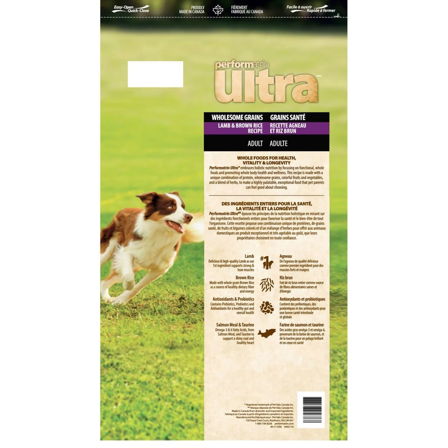 Wholesome Grains Lamb & Brown Rice Recipe Adult Dog Food