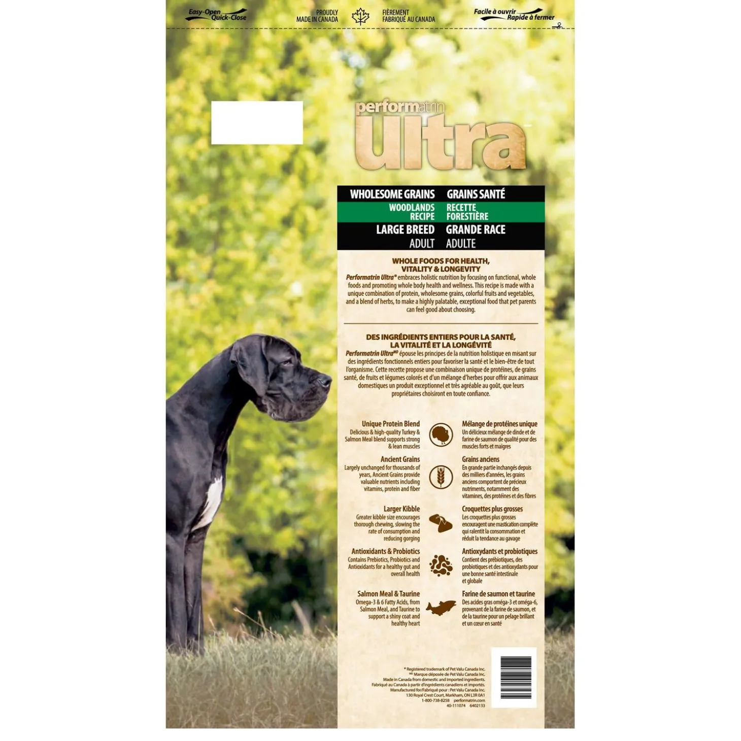 Wholesome Grains Woodlands Recipe Large Breed Adult Dog Food