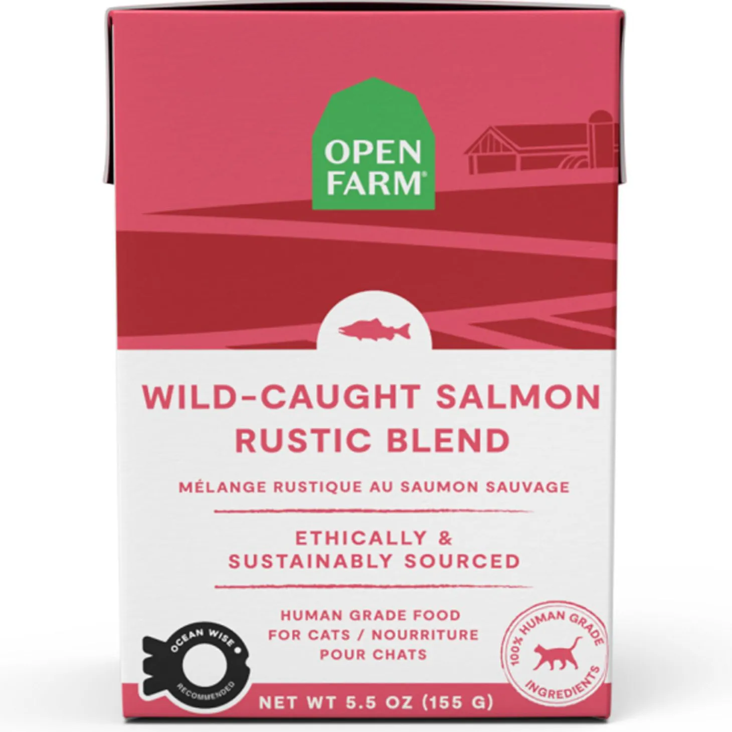 Wild Caught Salmon Rustic Blend Adult Cat Food