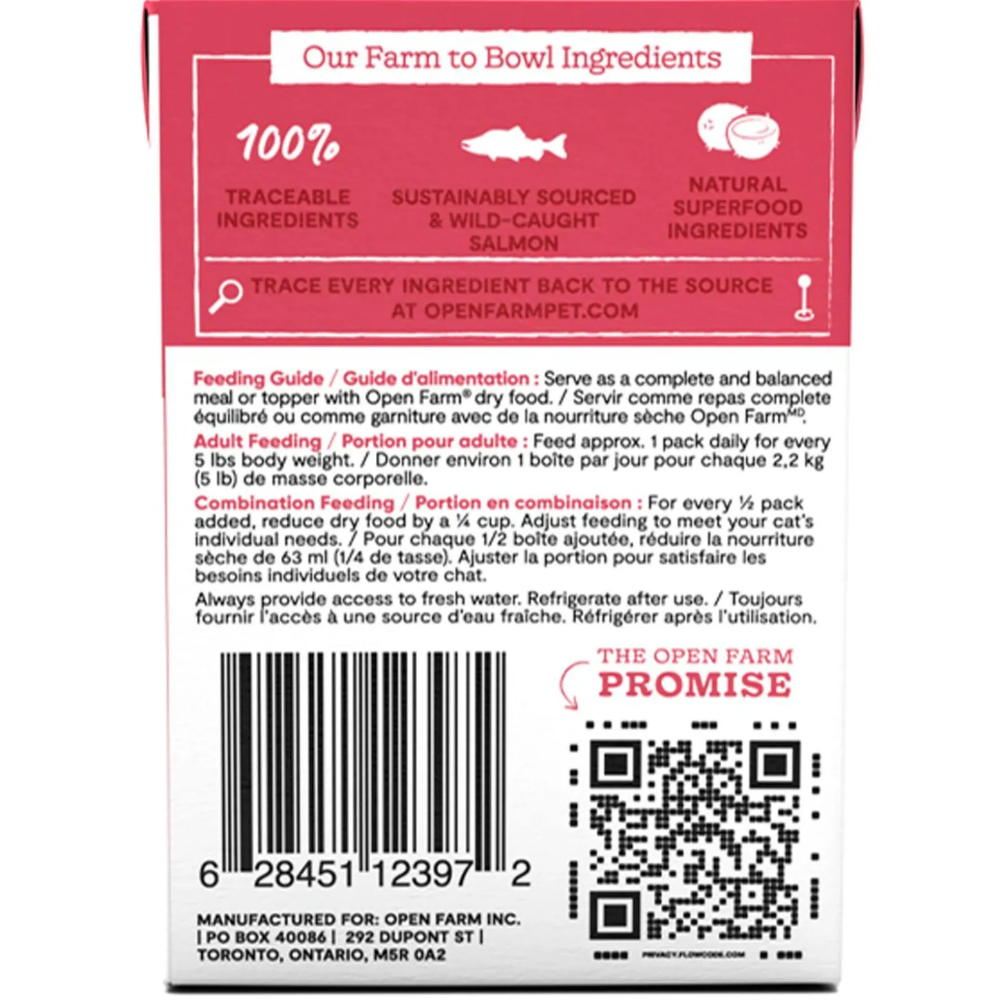 Wild Caught Salmon Rustic Blend Adult Cat Food