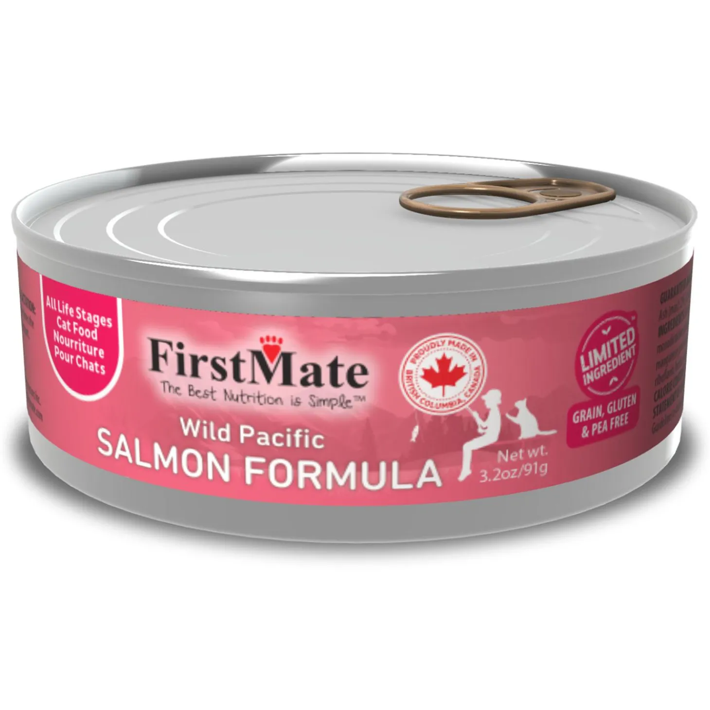 Wild Pacific Salmon Formula Cat Food