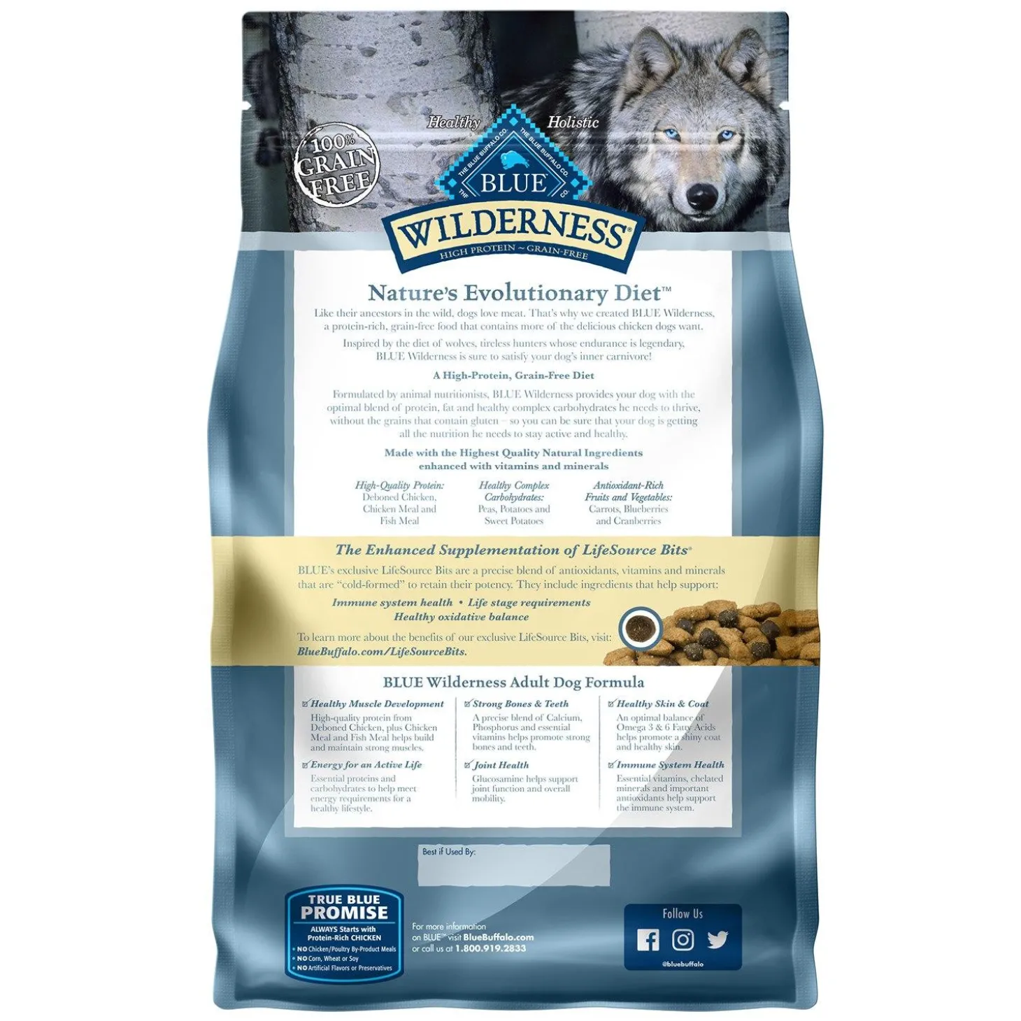Wilderness Chicken Recipe Adult Dog Food