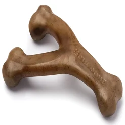 Wishbone & Dental Chew Bacon Flavour Medium Dog Toys