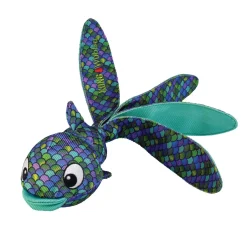 Wubba Finz Blue Dog Toy