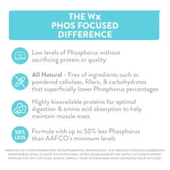 Wx Phos Focused Chicken Formula Shreds Adult Cat Food