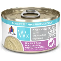 Wx Phos Focused Tilapia & Tuna Formula Pate Adult Cat Food