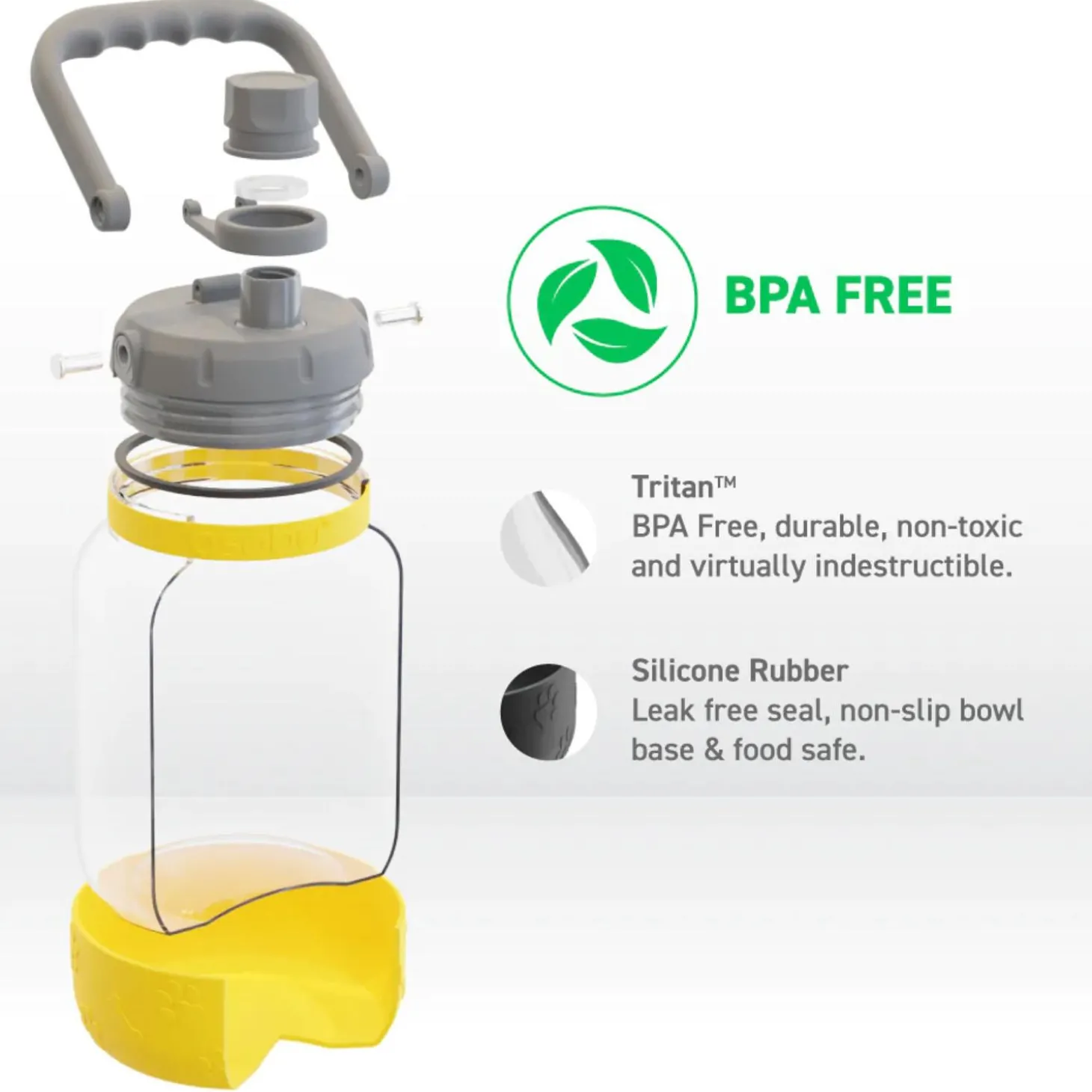 Yellow Barkley Bottle