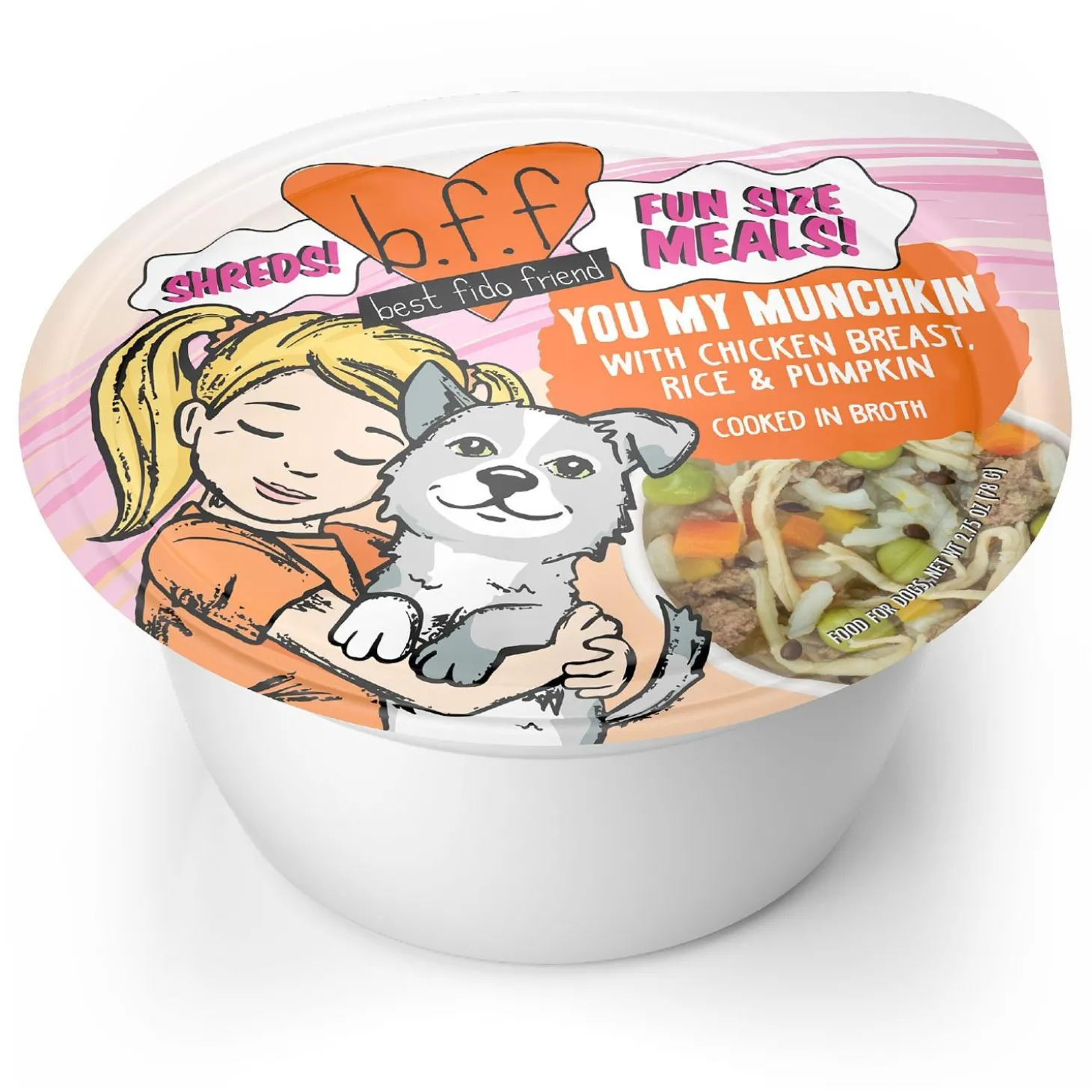 You My Munchkin Chicken Breast, Rice & Pumpkin Dog Food