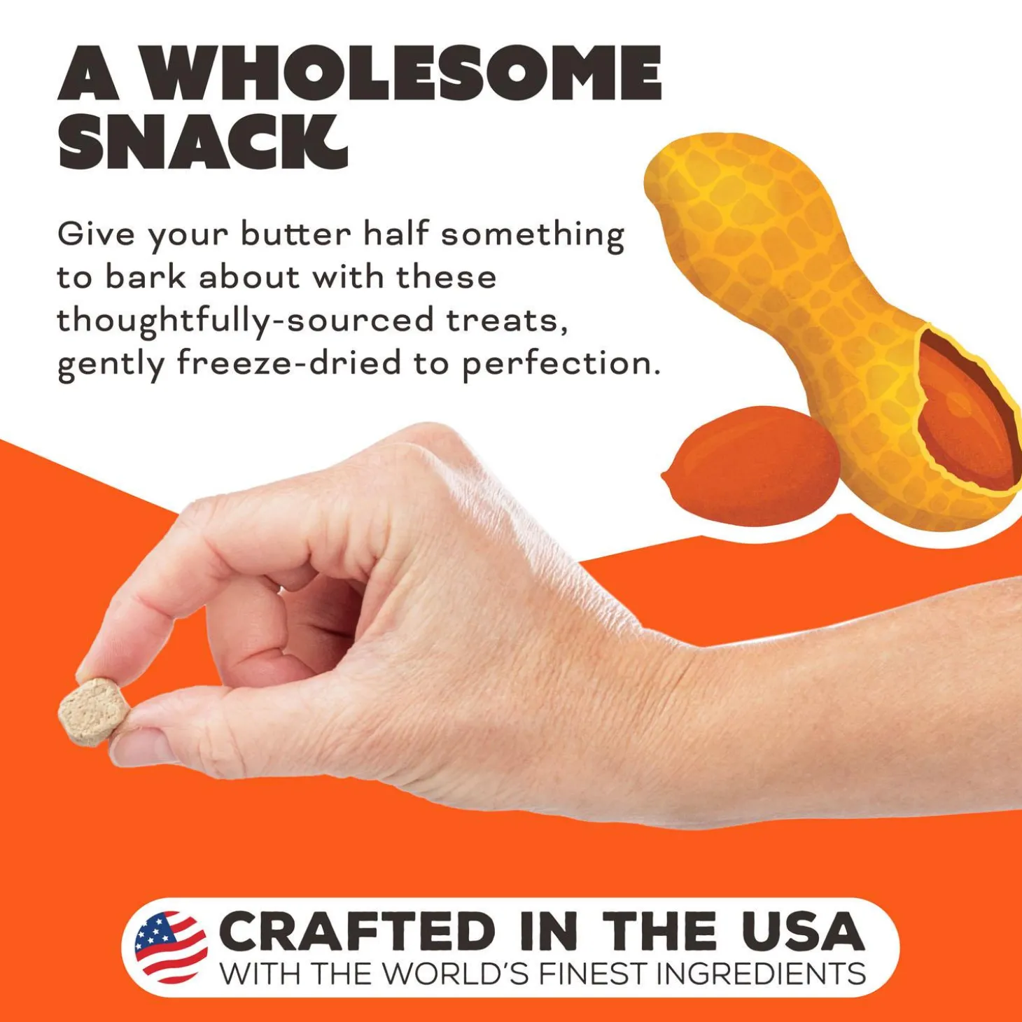 You're My Butter Half! Chicken, Peanut Butter & Goat Milk Dog Treats