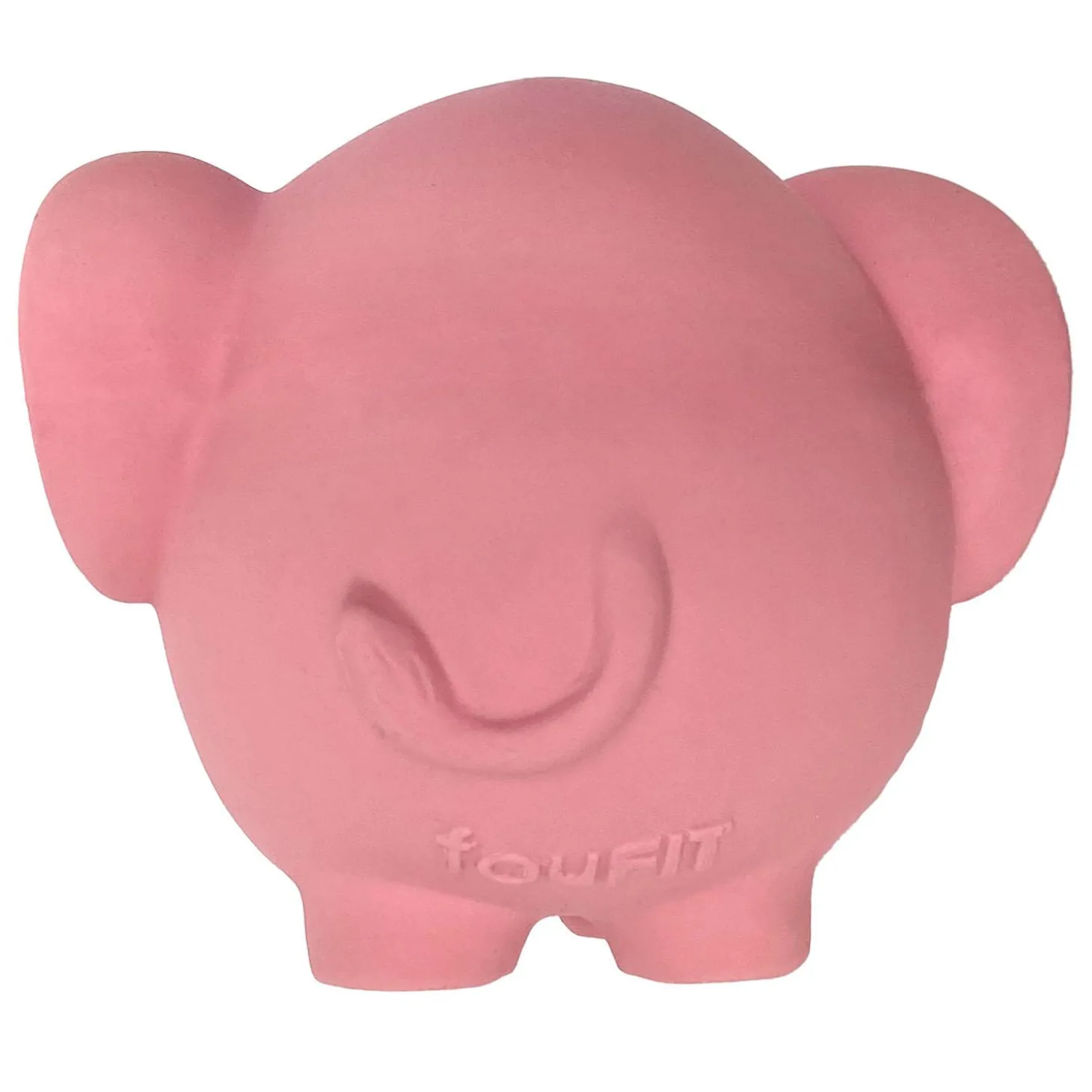 Zoo Chew Pink Elephant Dog Toy